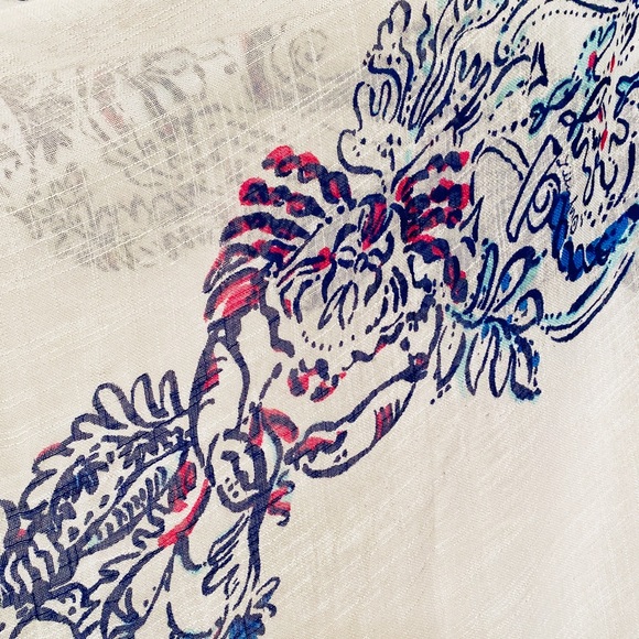 Lilly Pulitzer for Target Wavepool Print Scarf - Picture 4 of 5